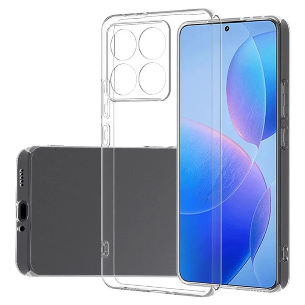 tectTech Xiaomi 14T Tynt TPU-deksel, Gjennomsiktig