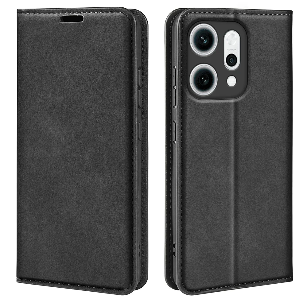 Oppo Reno 14 Slankt etui med kortlomme, Svart Oppo Reno 14 Slankt etui med kortlomme, Svart