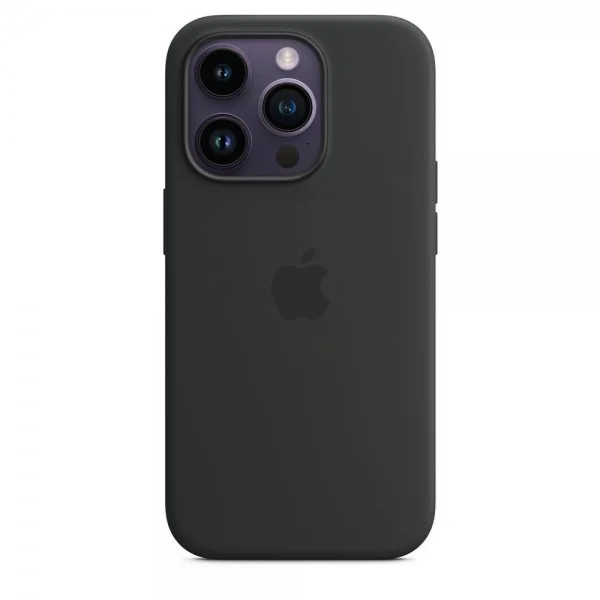 Apple Original iPhone 14 Pro Deksel Silikon MagSafe Midnatt v:7861270