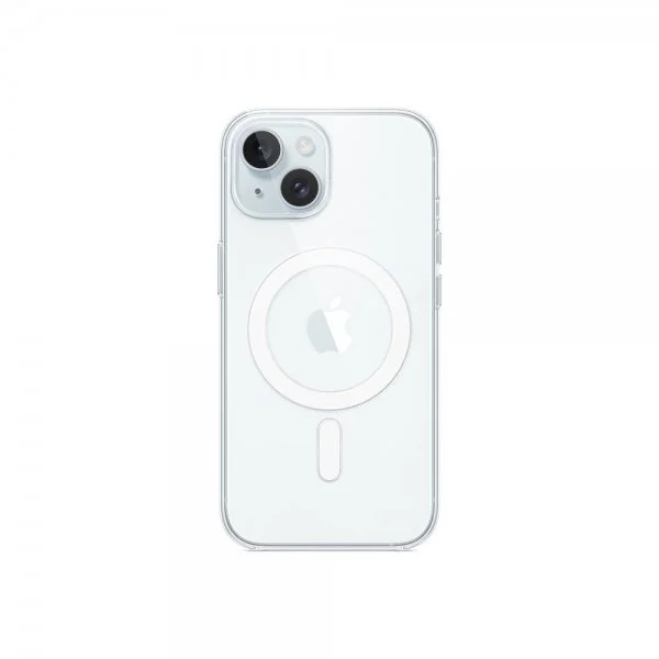 Apple Original iPhone 15 Deksel Clear Case MagSafe Klar v:2304272 Apple Original iPhone 15 Deksel Clear Case MagSafe Klar v:2304272