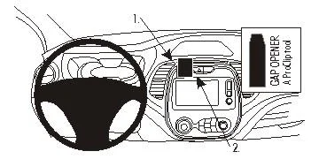 BRODIT BRODIT ProClip NOT for models with bu... Renault Captur 14- v:4728904