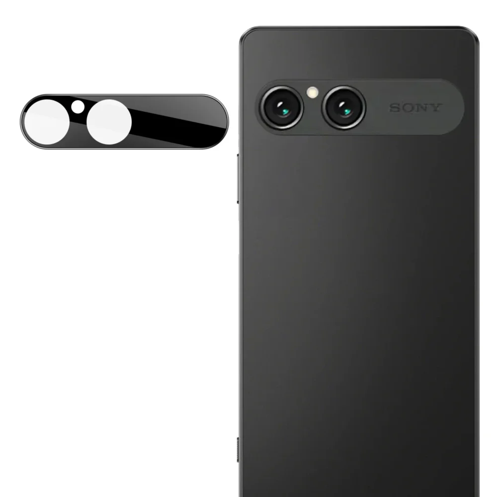 Imak Sony Xperia 10 VII Kameralinsebeskyttelse i glass, Svart