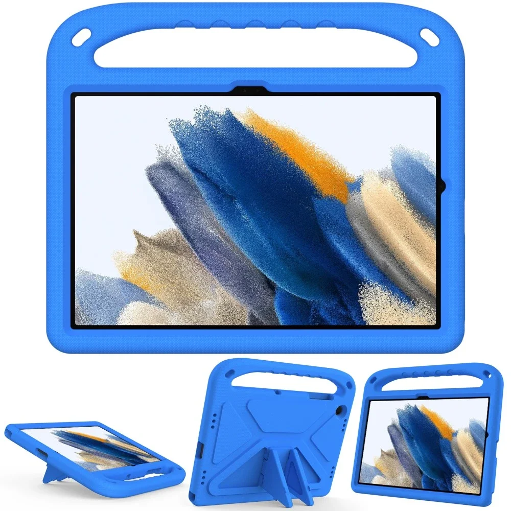 Samsung Galaxy Tab A11 Plus Støtsikkert deksel/etui med håndtak, Blå Samsung Galaxy Tab A11 Plus Støtsikkert deksel/etui med håndtak, Blå
