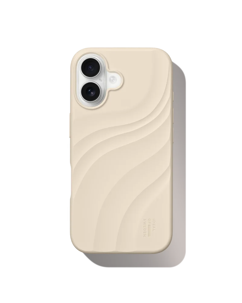 iDeal Of Sweden iPhone 17 Soft Swirl MagSafe silikondeksel, Cloud Dancer