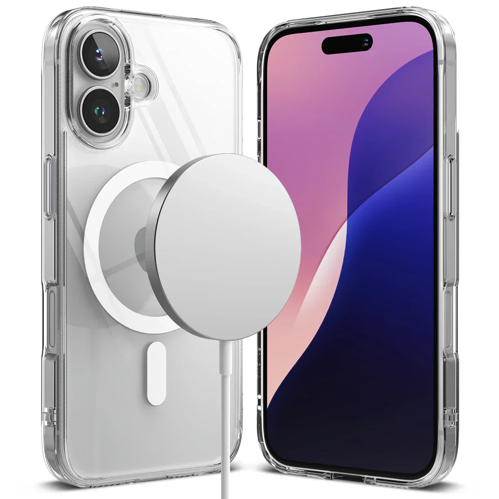 Ringke iPhone 16 Fusion MagSafe Deksel, Matte Clear