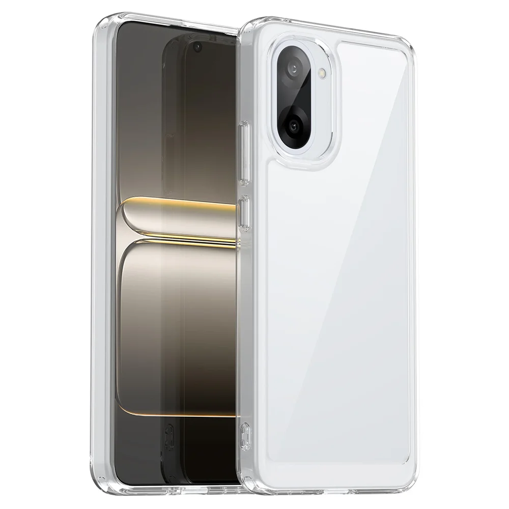 tectTech OnePlus Nord CE5 Crystal Hybrid-deksel, Gjennomsiktig tectTech OnePlus Nord CE5 Crystal Hybrid-deksel, Gjennomsiktig