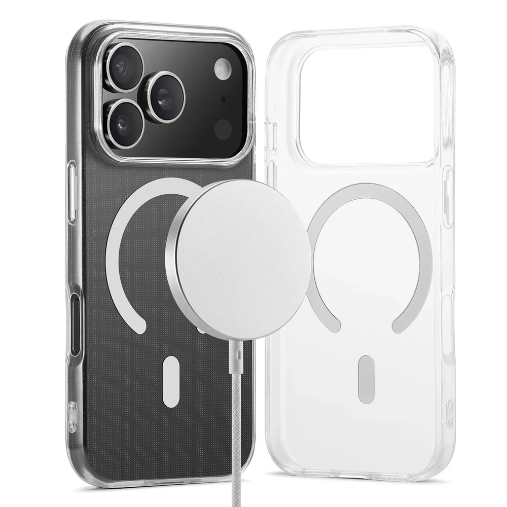 Mobique iPhone 18 Pro MagSafe-deksel i TPU, Gjennomsiktig