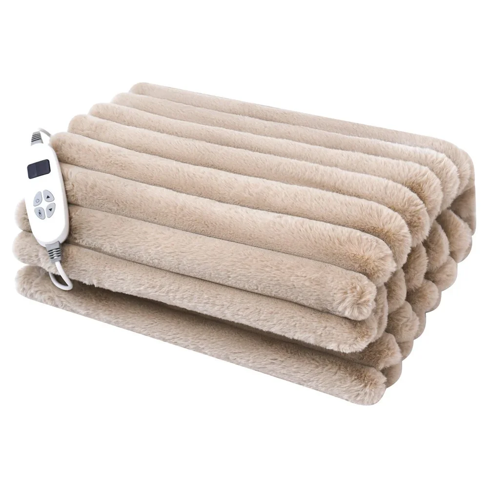 Capere Elektrisk varmeteppe med 10 innstillinger 200 x 150 cm, Beige Capere Elektrisk varmeteppe med 10 innstillinger 200 x 150 cm, Beige