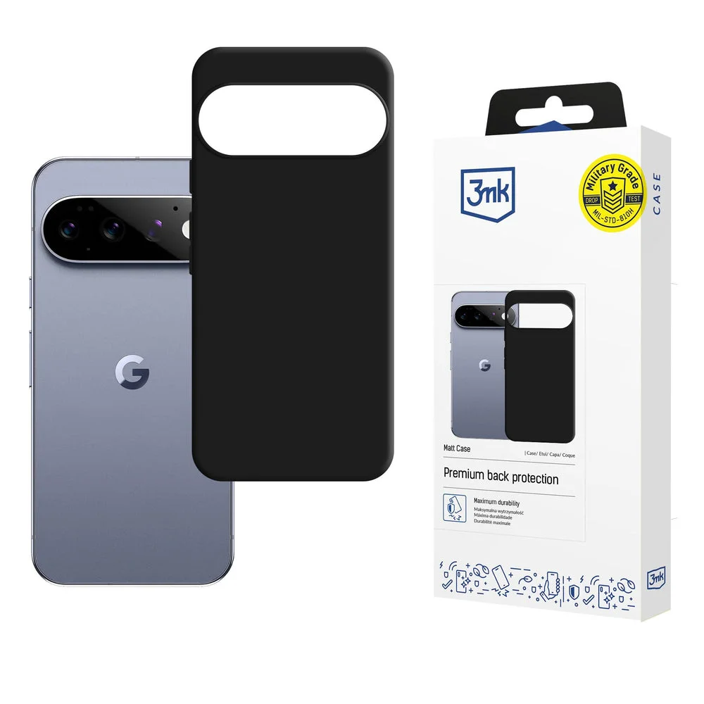 3mk Google Pixel 11/Google Pixel 11 Pro Deksel Matt Case Svart v:2104977