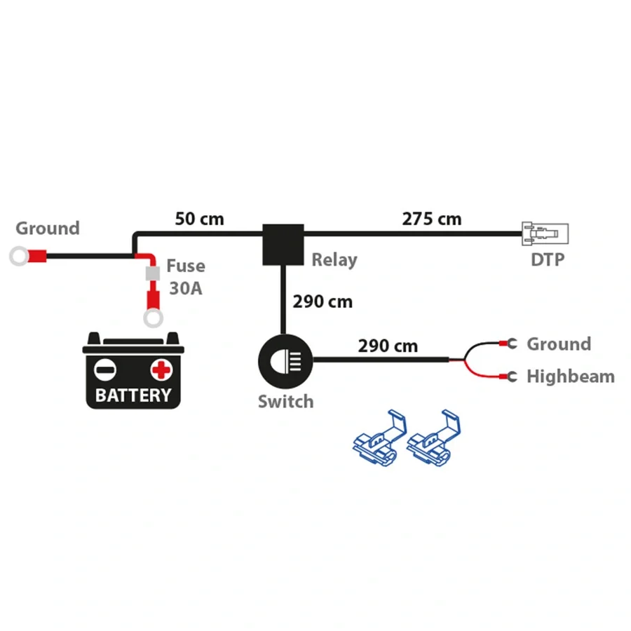 Autoline relésett 12V v:5338944