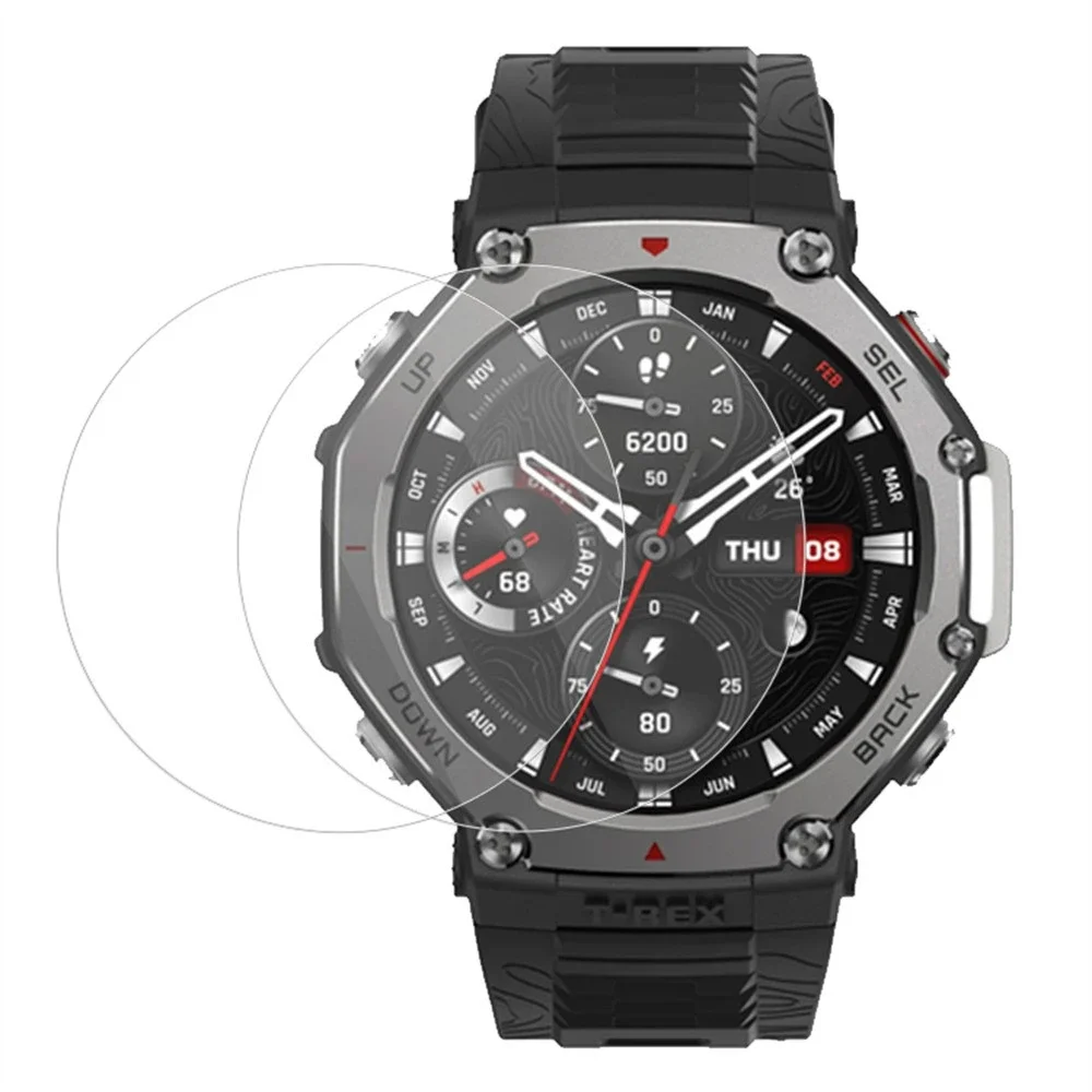 Amazfit T-Rex 3 2-pak skjermbeskytter i herdet glass