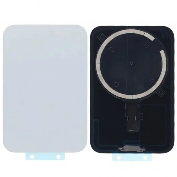 Baksideglass til iPhone 17 Pro - Silver v:3707205