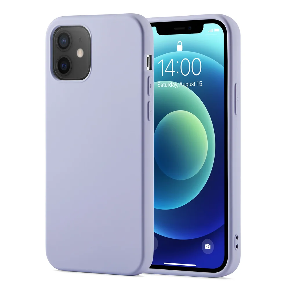 Mobique iPhone 12/iPhone 12 Pro Deksel, Lilla