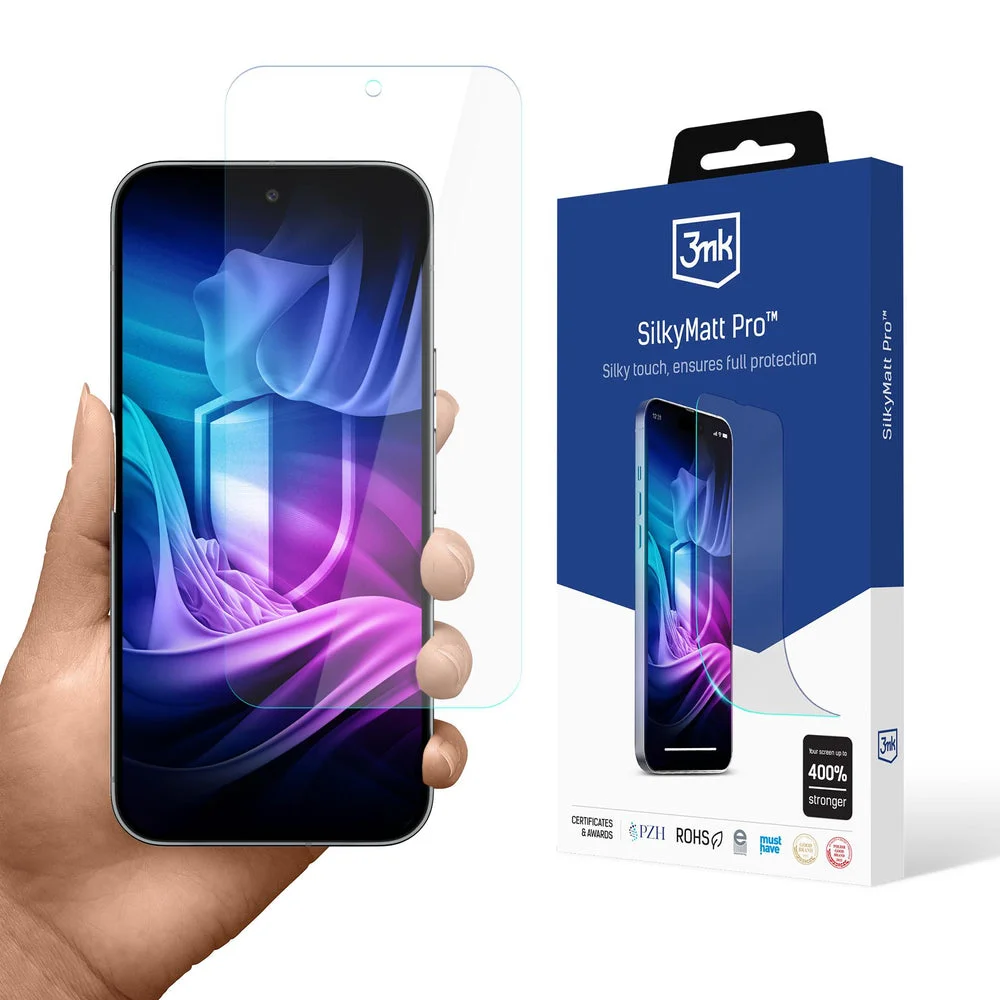 3mk Google Pixel 11 Pro XL Skjermbeskytter Silky Matt Pro v:9837671 3mk Google Pixel 11 Pro XL Skjermbeskytter Silky Matt Pro v:9837671