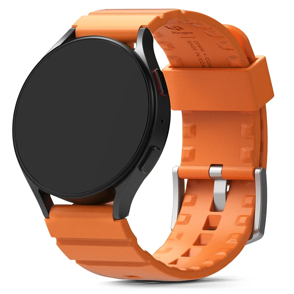 Ringke Samsung Galaxy Watch 4 40mm Reim Rubber One Bold Oransje Ringke Samsung Galaxy Watch 4 40mm Reim Rubber One Bold Oransje