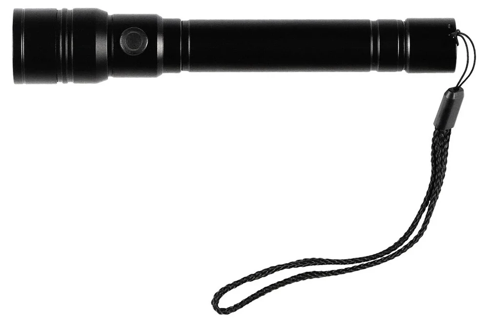 Asaklitt Lommelykt LED 100 lumen IP44, Svart Asaklitt Lommelykt LED 100 lumen IP44, Svart