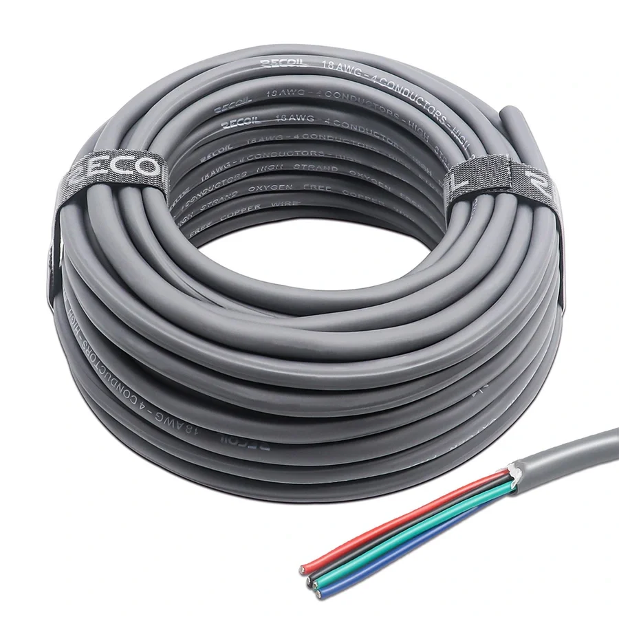 Recoil Flerlederkabel, 4-leder v:4219847 Recoil Flerlederkabel, 4-leder v:4219847