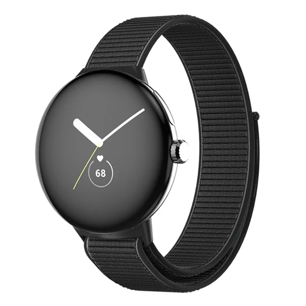Google Pixel Watch 4 41mm Reim i nylon, Svart