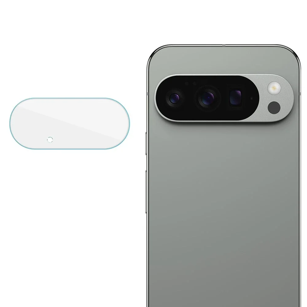 Imak Google Pixel 10 Pro XL Kameralinsebeskyttelse i glass, Gjennomsiktig