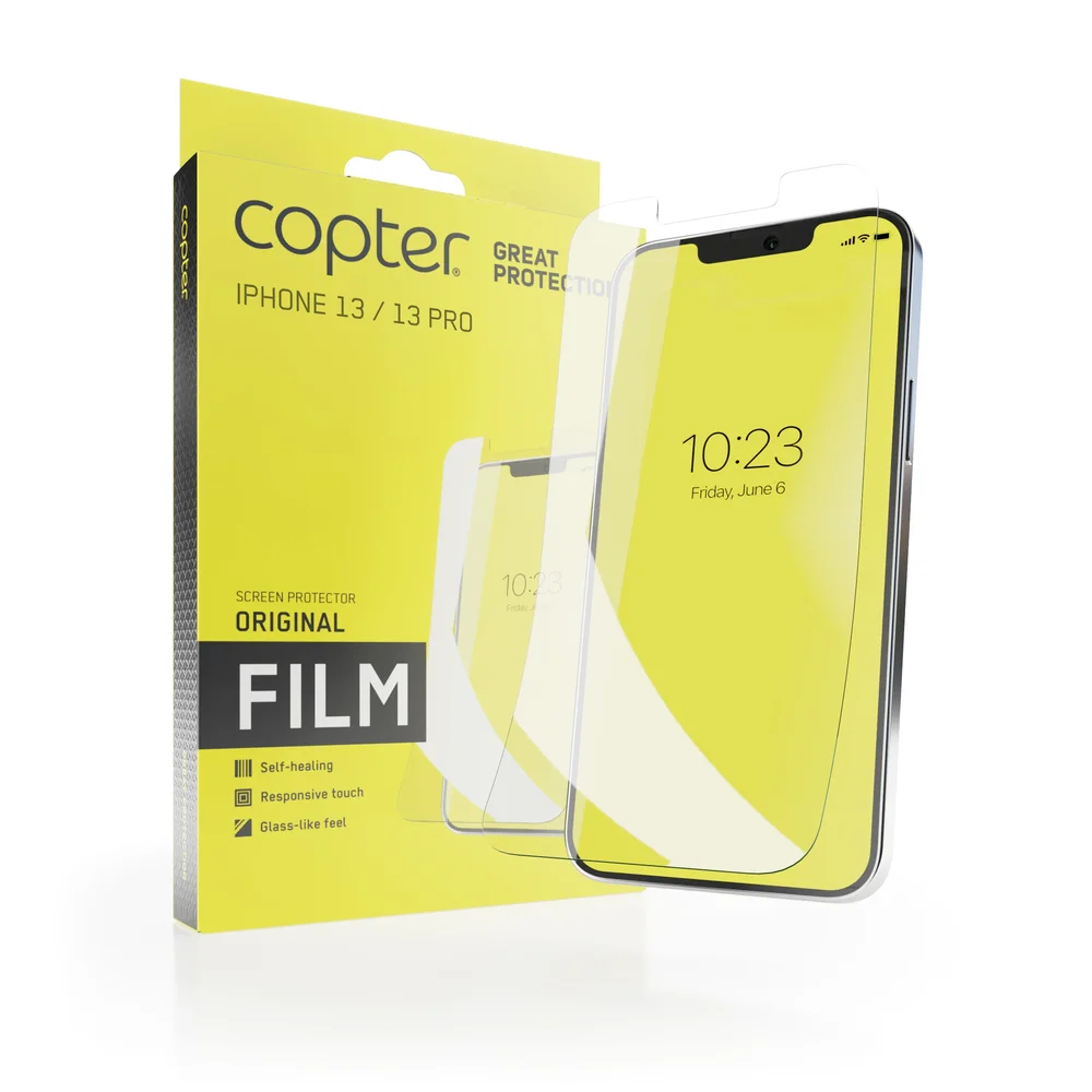 Copter iPhone 13 Skjermbeskytter – Beskyttelsesfilm