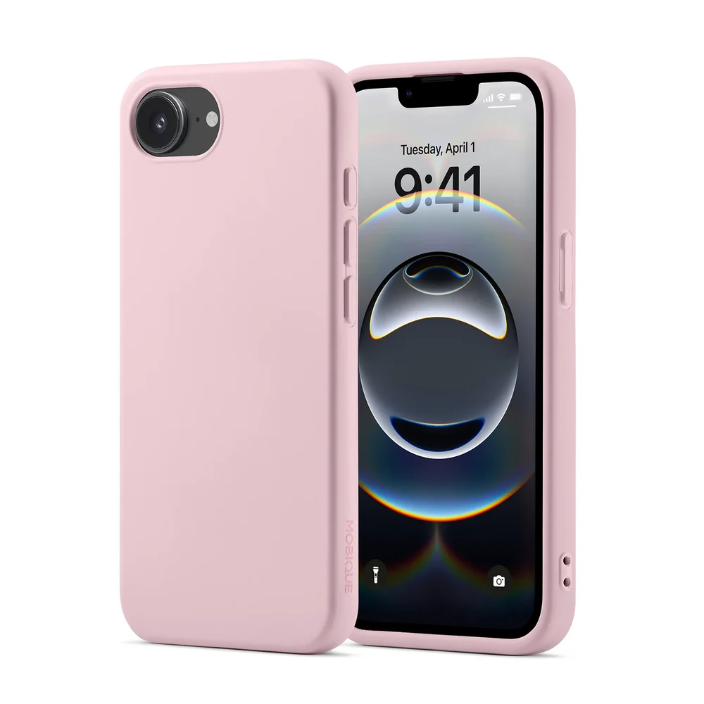 Mobique iPhone 16e Deksel, Lys rosa