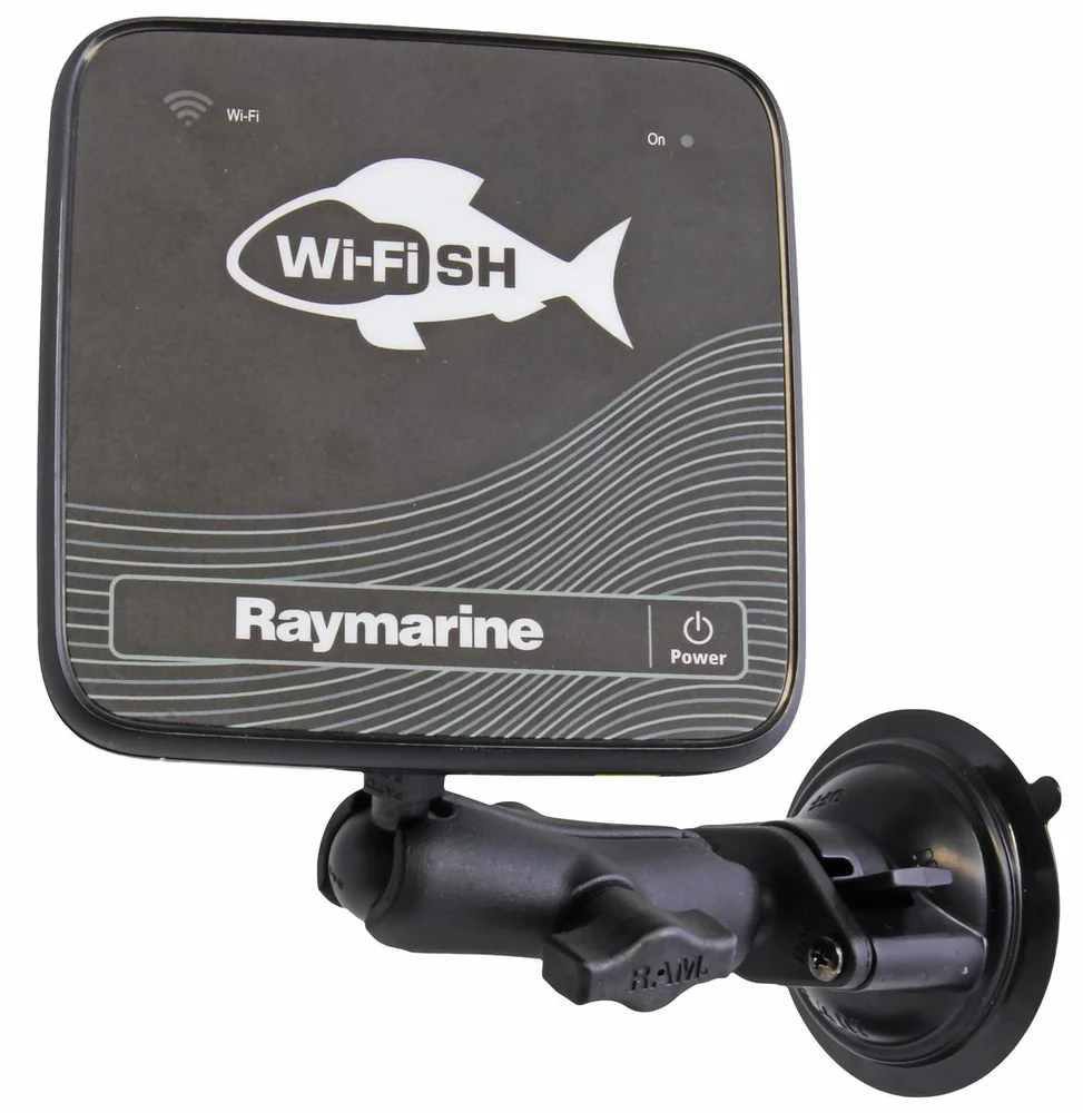 RAM MOUNT RAM RAYMARINE MNT W/ SUCTION BASE v:6538477