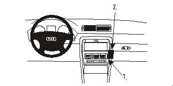 BRODIT BRODIT PROCLIP TILL AUDI A4 01-04 v:8762908