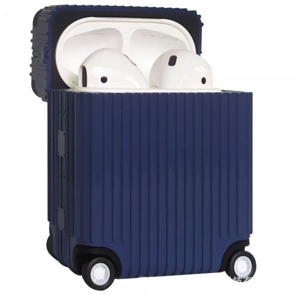 AirPods Pro/AirPods Pro 2 Deksel Reiseveskedesign Blå v:7953407
