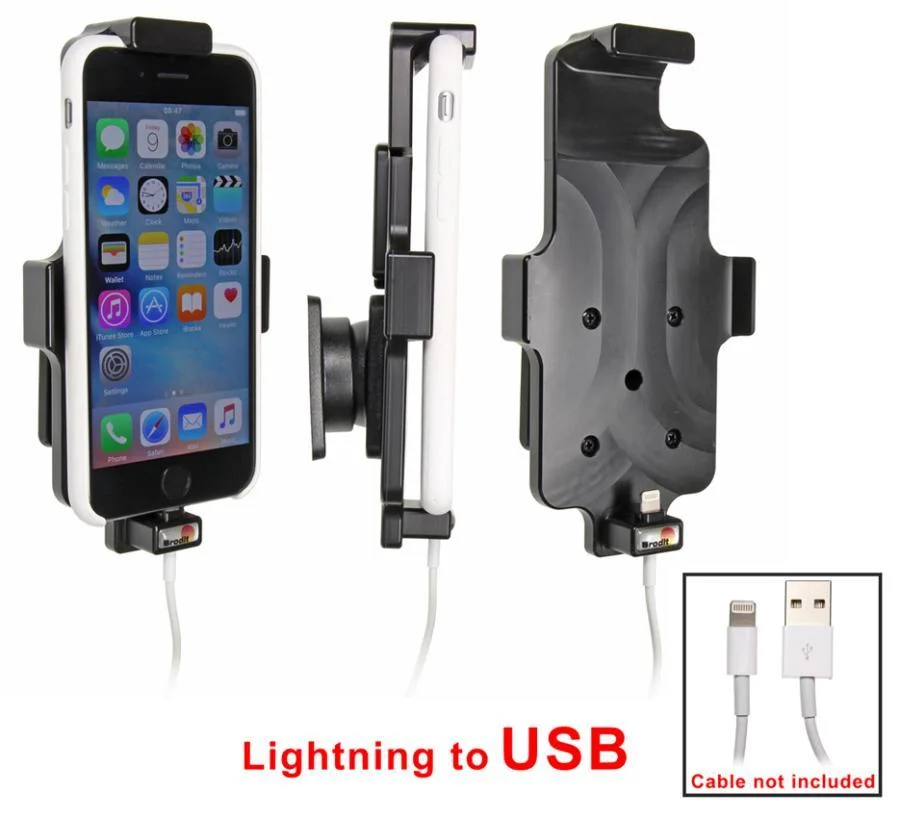 BRODIT BRODIT Aktiv Bilholder iPhone 6s Holder for kabeltilkobling v:3301291