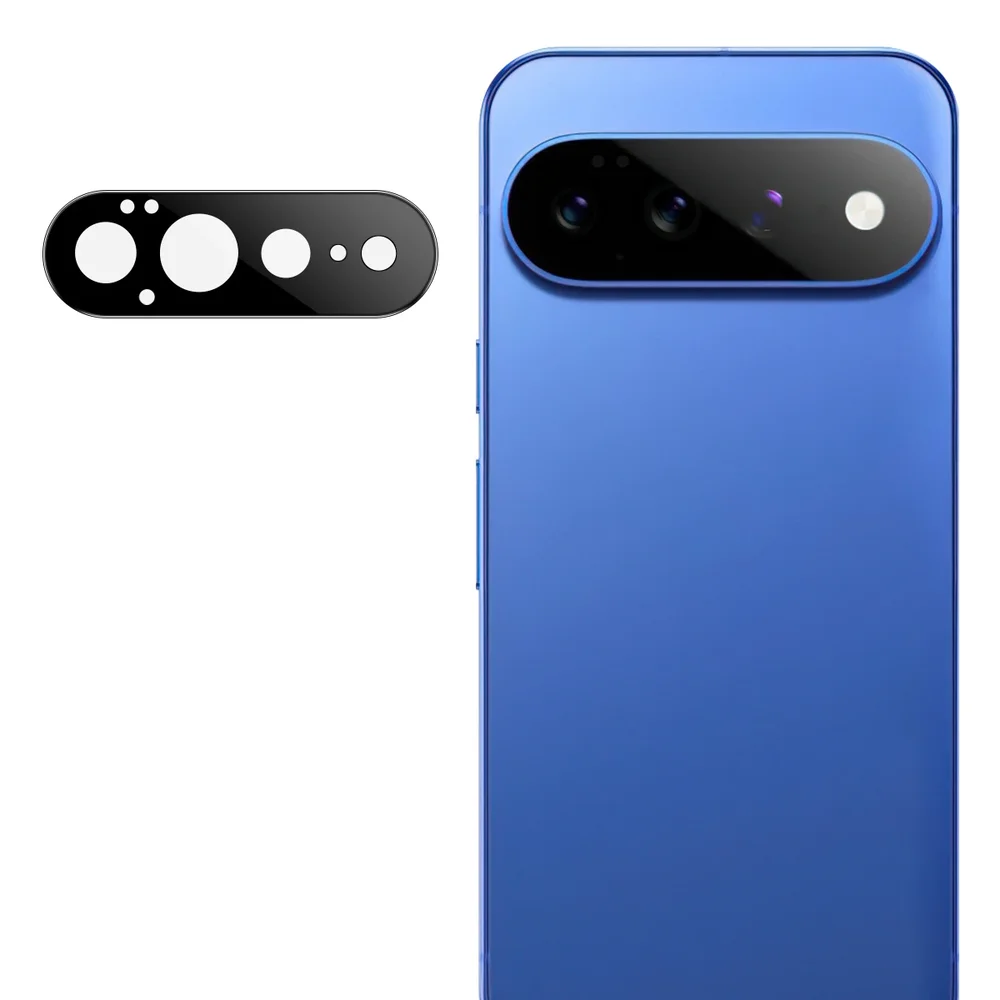 Imak Google Pixel 11 Pro XL Kameralinsebeskyttelse i glass, Svart