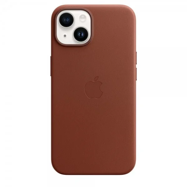 Apple Original iPhone 14 Plus Deksel Lær MagSafe Umbra v:4097167