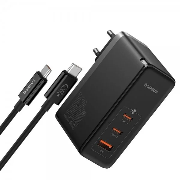 Baseus GaN5 Pro Fast Charger 2xUSB-C & 1xUSB-A 160W v:4616924