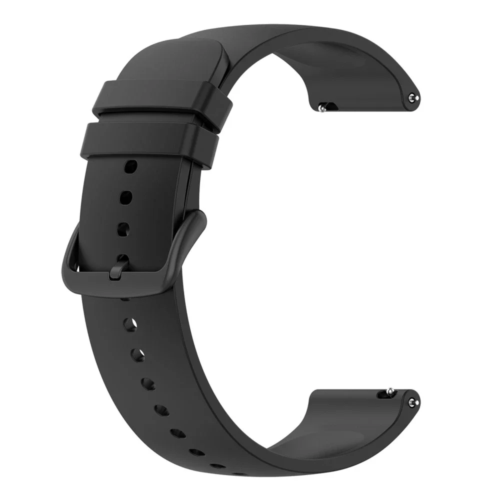 Withings Scanwatch Horizon Reim i silikon, Svart