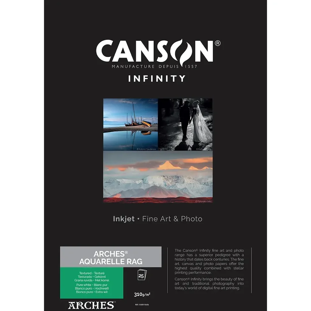 Canson Arches Aquarelle Rag (Pure White) v:5343581