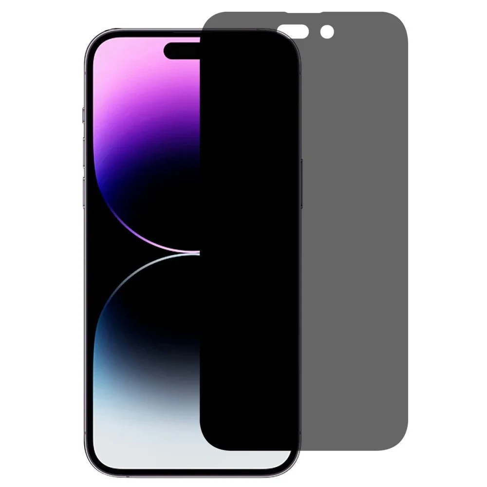 iPhone 14 Pro Max Anti-spy skjermbeskytter i glass iPhone 14 Pro Max Anti-spy skjermbeskytter i glass