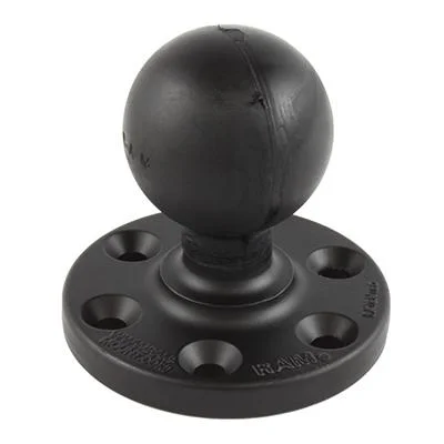 RAM MOUNT 3.68 DIA BASE W/ 1″ DIA POST 6 HOLES v:6018248 RAM MOUNT 3.68 DIA BASE W/ 1″ DIA POST 6 HOLES v:6018248