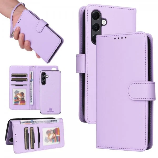 Betopnice Samsung Galaxy A16 Etui Avtagbart Deksel 005 Lilla v:2114078