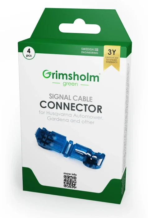 Grimsholm 4-pack Tilkoblingskontakt Husqvarna Automower & Gardena Ladestasjon
