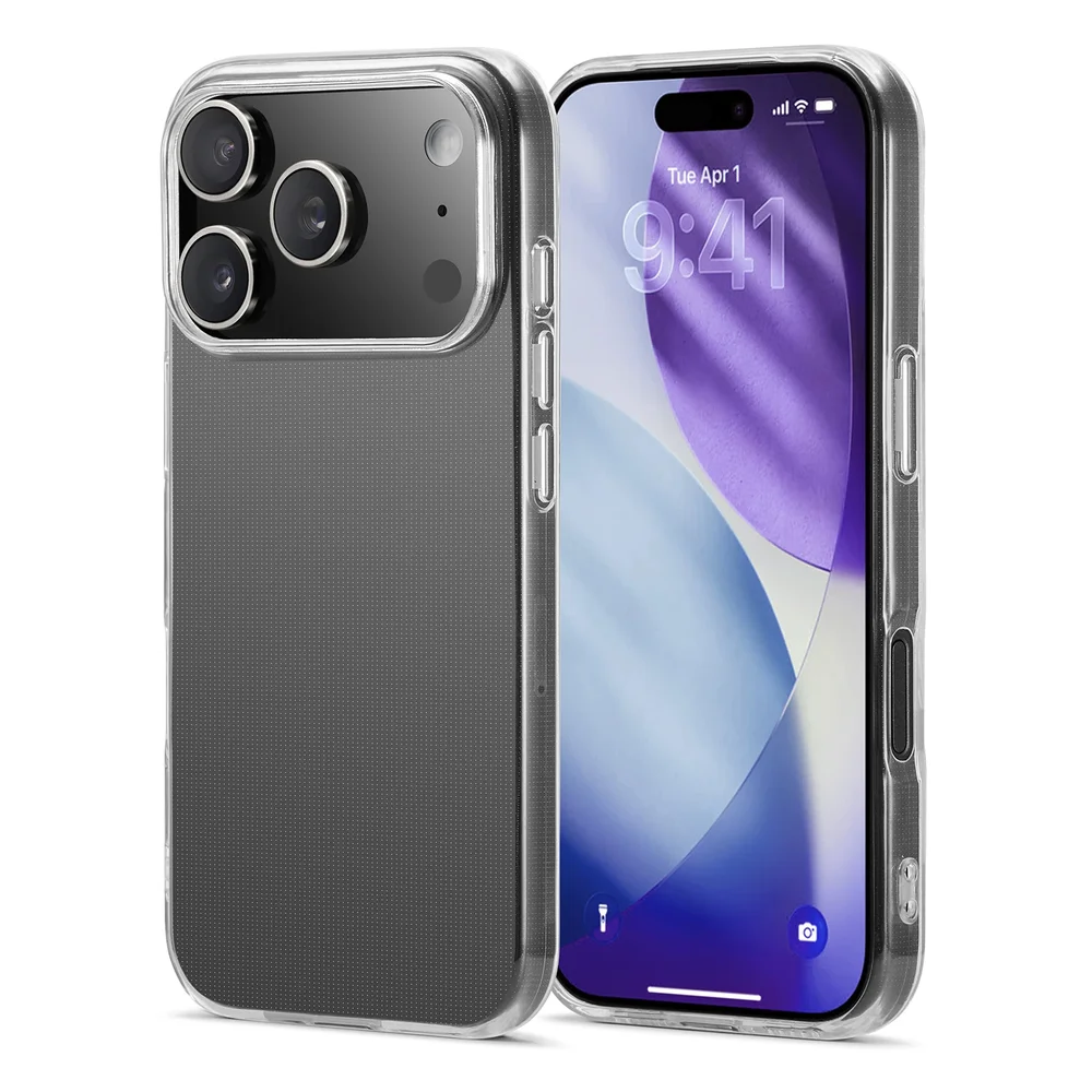 Mobique iPhone 18 Pro Max TPU-deksel, Gjennomsiktig