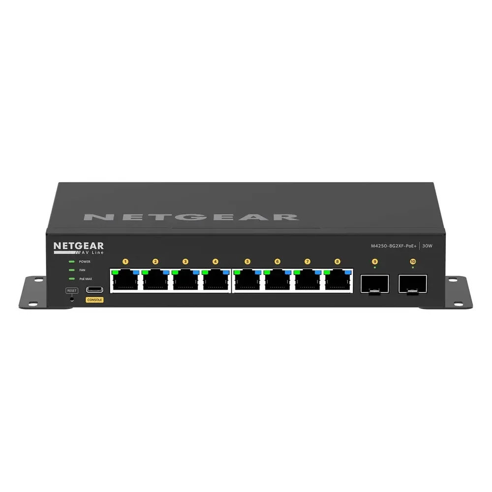 Netgear M4250 AV Line -8G2XF-PoE+ v:1379450