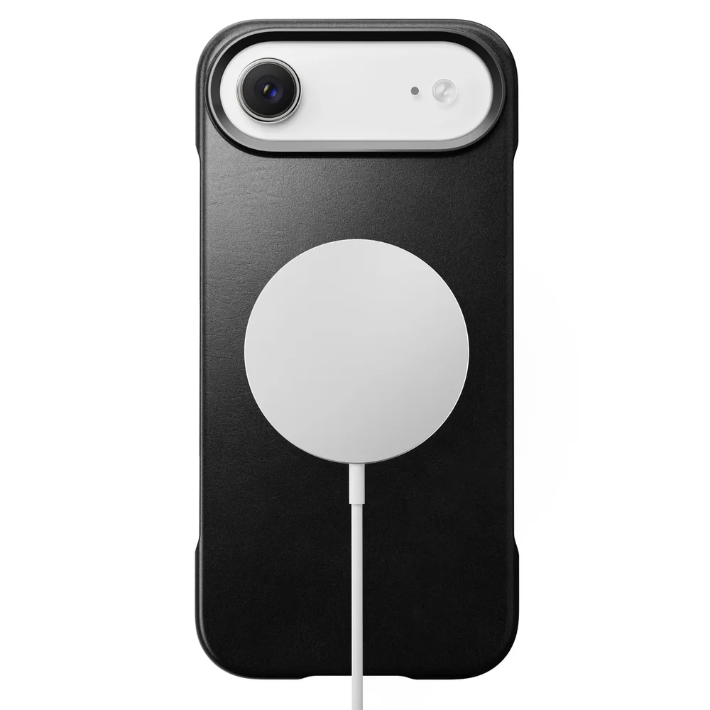 Nomad iPhone Air MagSafe-Deksel - Traditional Horween Leather Black
