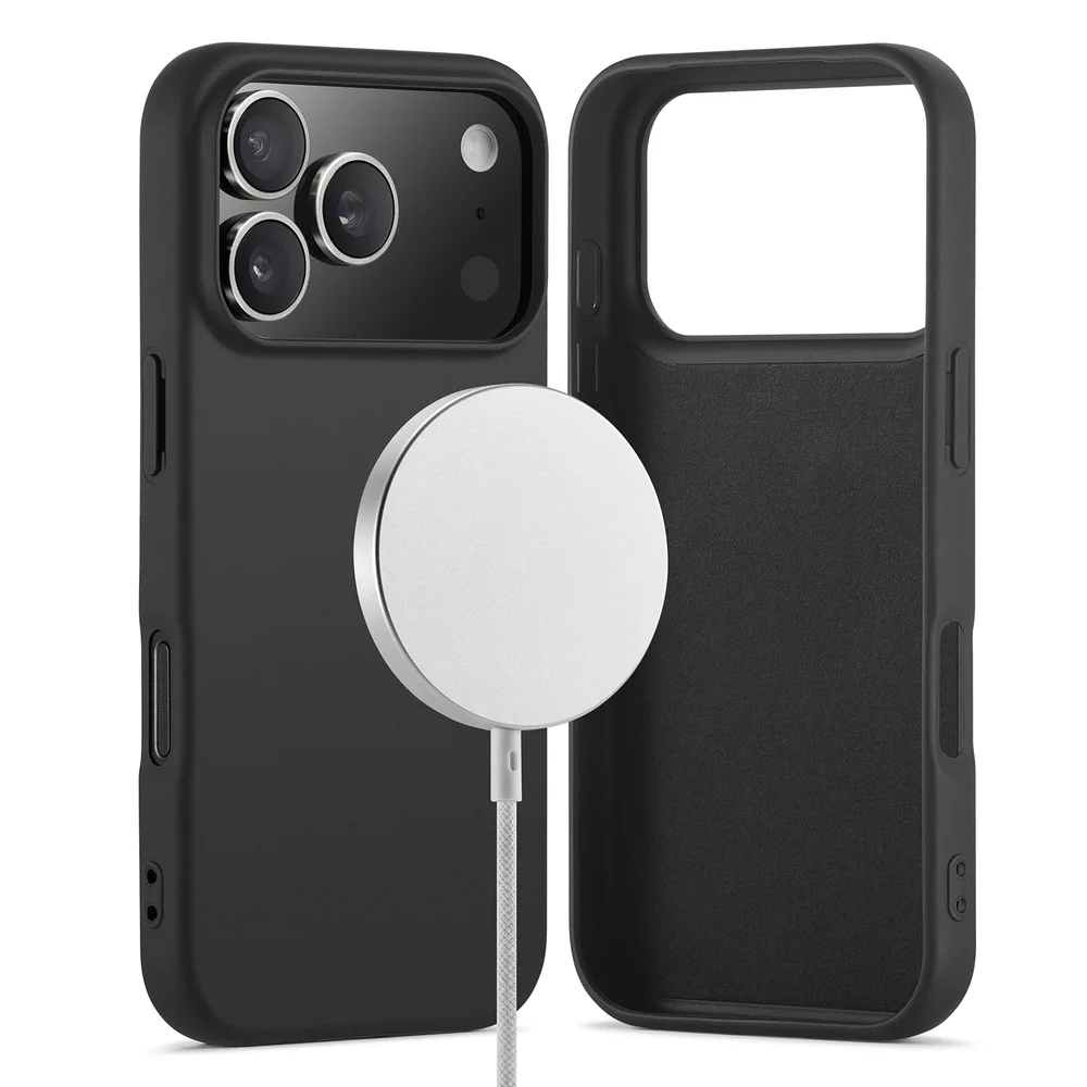 Mobique iPhone 18 Pro MagSafe Deksel, Svart
