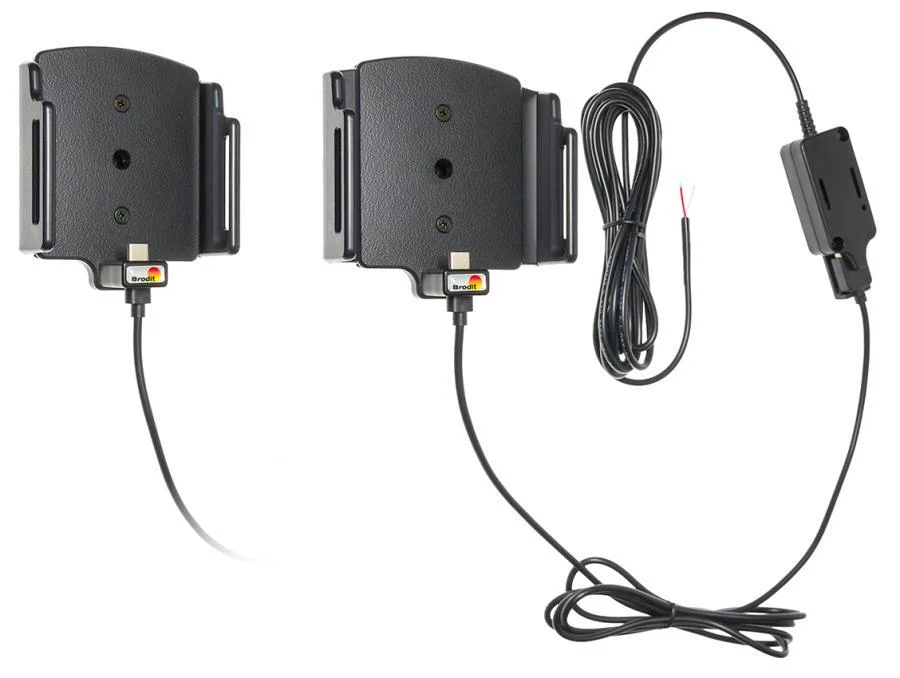 BRODIT BRODIT Aktiv Bilholder Justerbar, USB-C For fast inst. B: 75 v:9009891