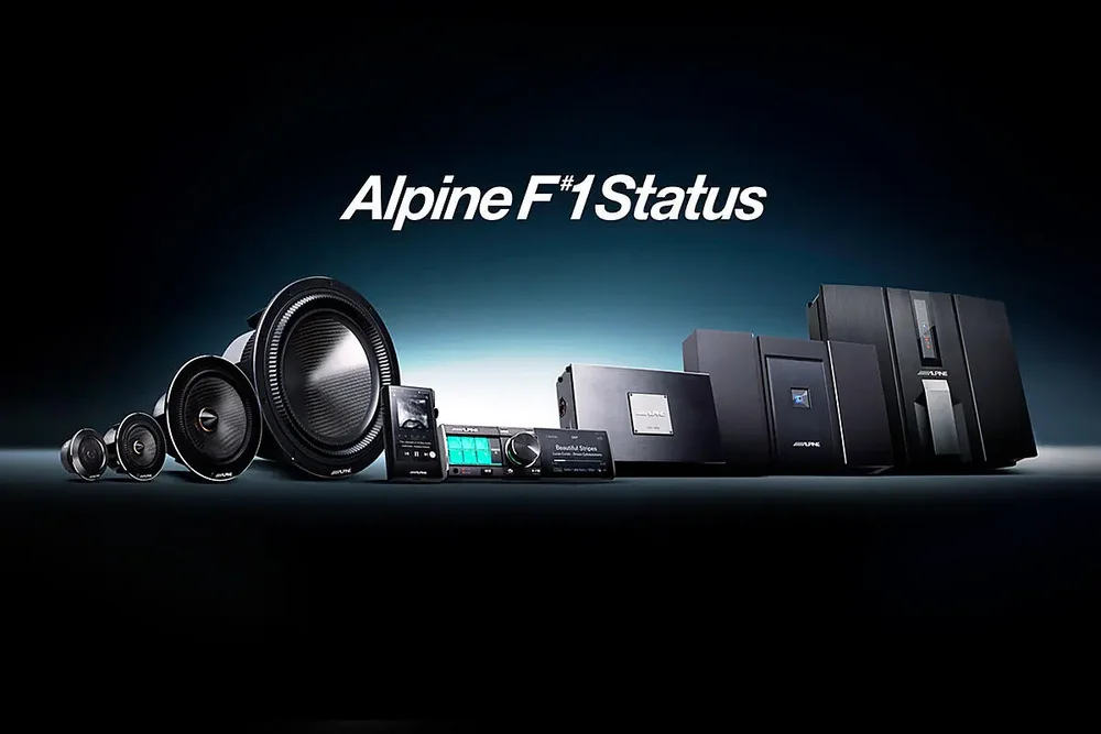 Alpine F#1 Status – High-End bilstereo v:2263705 Alpine F#1 Status – High-End bilstereo v:2263705