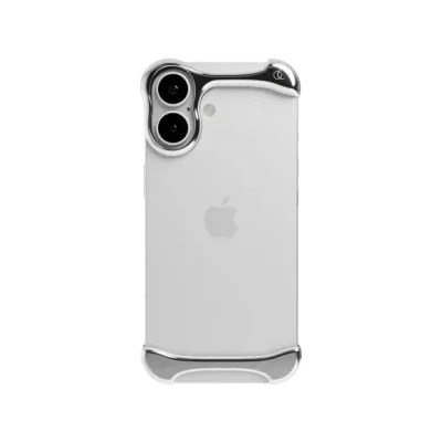 Arc Pulse iPhone 17 Deksel Aluminum, Polished Silver Arc Pulse iPhone 17 Deksel Aluminum, Polished Silver