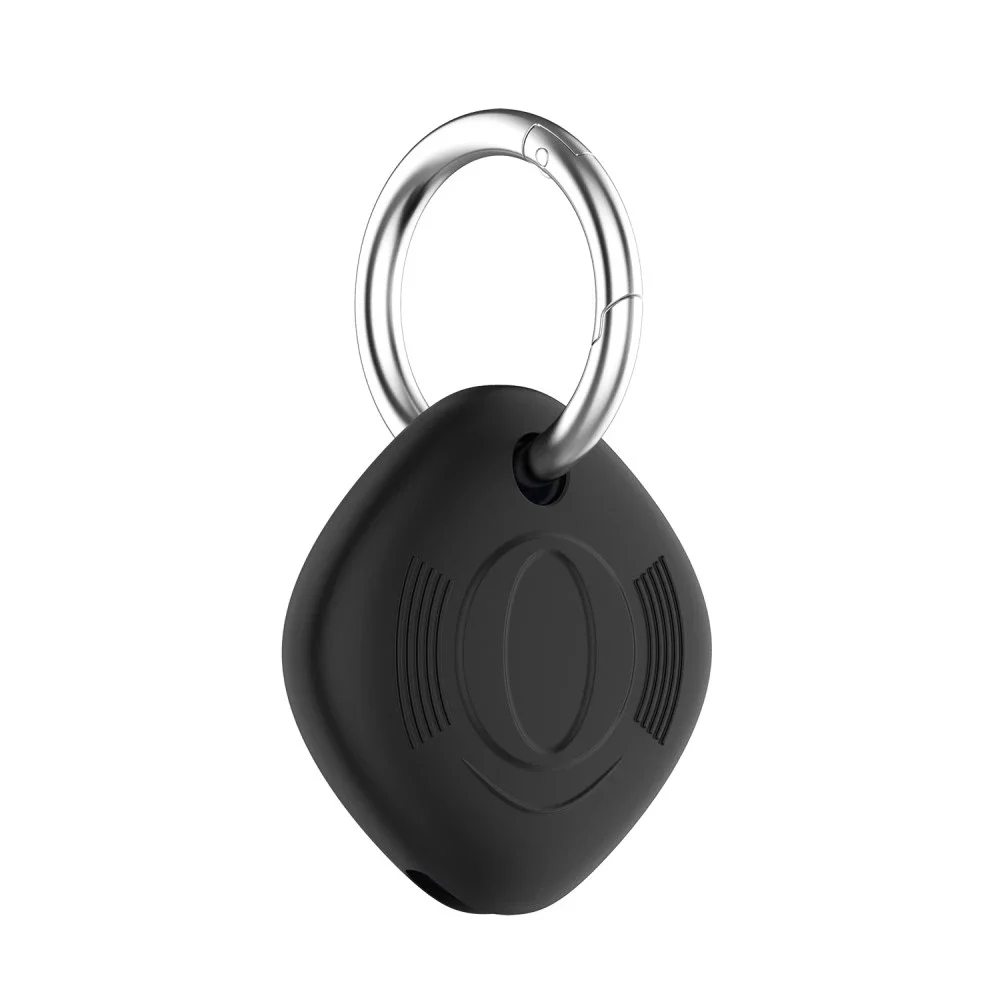 Samsung Galaxy SmartTag Nøkkelring med silikonetui, Svart