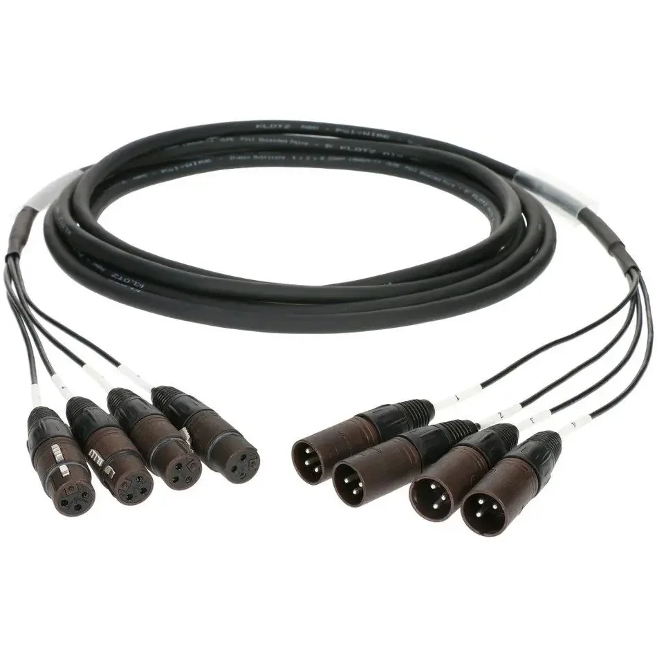 Klotz 4 kan Multilink 4xXLRF/4xXLRM 6m v:9560700