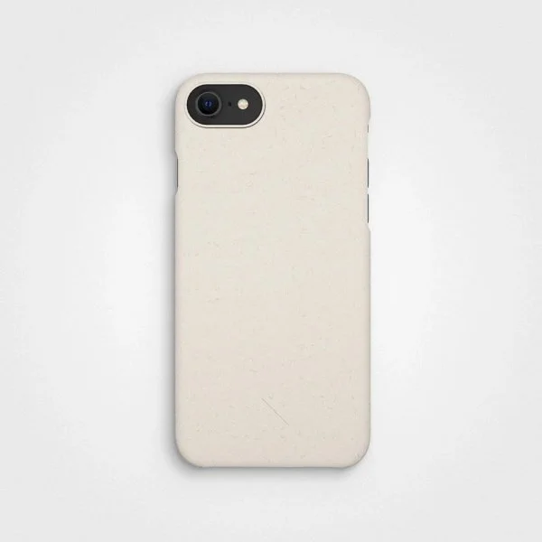 agood company iPhone 6/6S/7/8/SE Deksel Växtbaserat Vanilla White v:819044