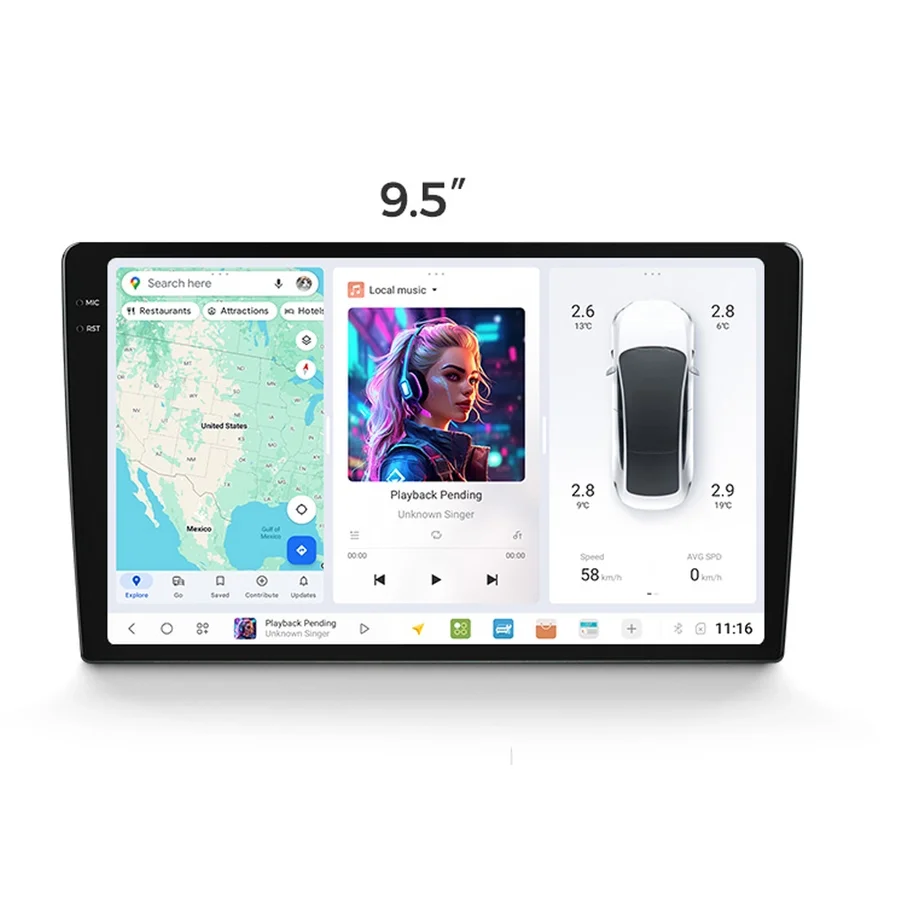 DUDU 7 Android multimediaenhet – 9,5" v:1909372 DUDU 7 Android multimediaenhet – 9,5" v:1909372