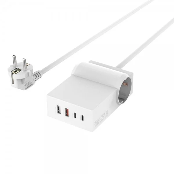 4smarts Skrivebordslader USB-C/A Power Strip Desk GaN 65W v:9128149